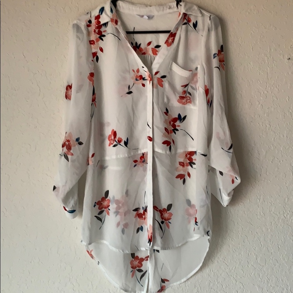 Candie’s Sheer Top